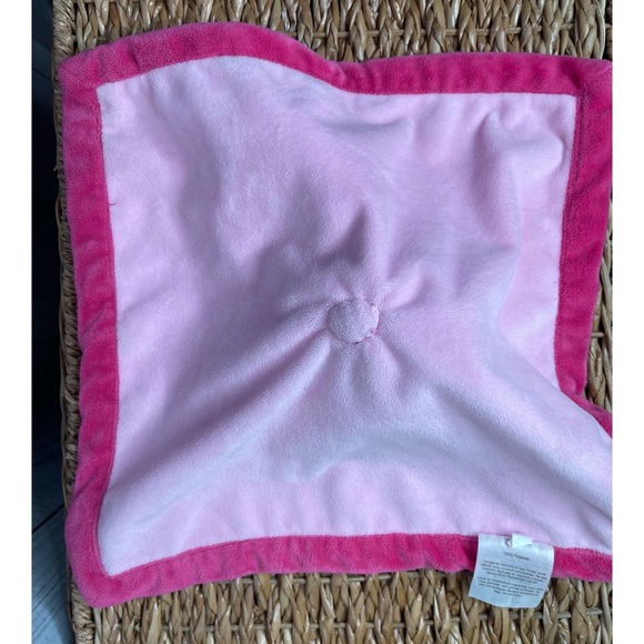 Disney Baby Minnie Mouse Rattle Lovey Plush Security Toy Blanket Pink - Picture 5 of 9